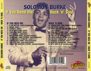 Solomon Burke : If You Need Me / Rock 'N Soul (CD, Comp)