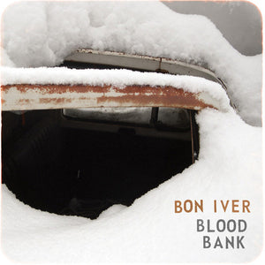 the album cover for Bon Iver - Blood Bank EP [Vinyl]