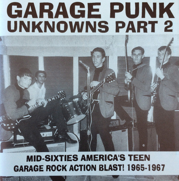 Various : Garage Punk Unknowns Part 2 (CD, Comp)