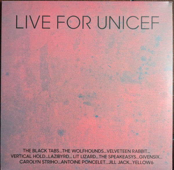 Various : Live For Unicef (LP, Comp, Ltd)