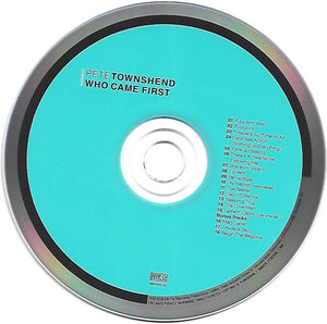 Pete Townshend : Who Came First (CD, Album, RE, RM, EDC)