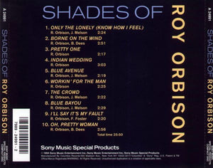 Roy Orbison : Shades Of Roy Orbison (CD, Comp)