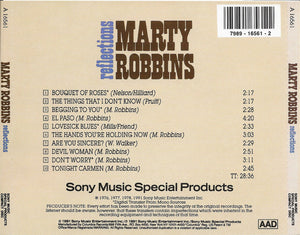 Marty Robbins : Reflections (CD, Album, Comp, RE)