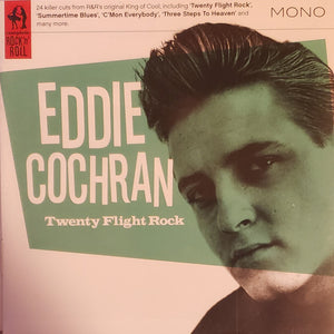 Eddie Cochran : Twenty Flight Rock (CD, Comp, Mono)