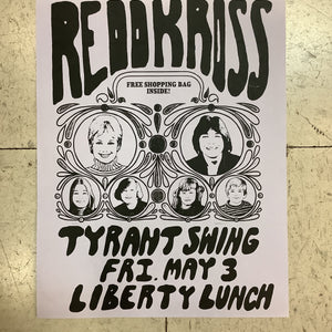 Redd Kross and Tyrant Swing at Liberty Lunch (Poster)