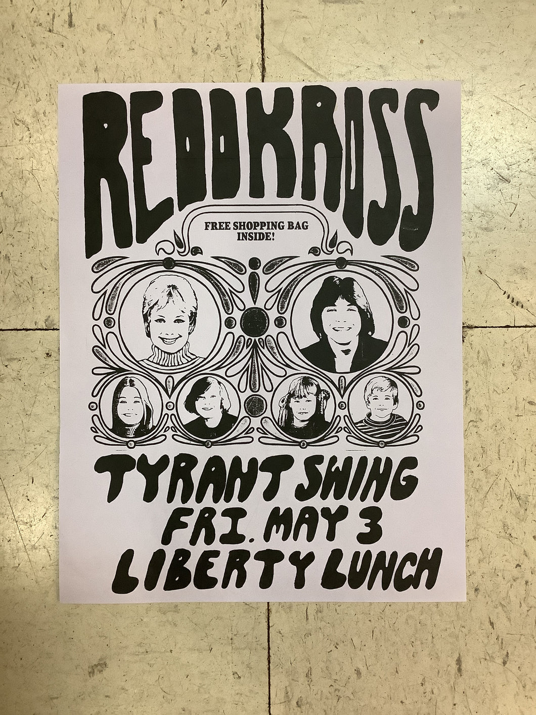 Redd Kross and Tyrant Swing at Liberty Lunch (Poster)