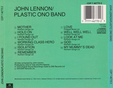 Load image into Gallery viewer, John Lennon, Plastic Ono Band* : John Lennon / Plastic Ono Band (CD, Album, Cap)
