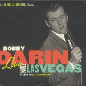 Bobby Darin : Live From Las Vegas (CD, Album, RE, Dig)