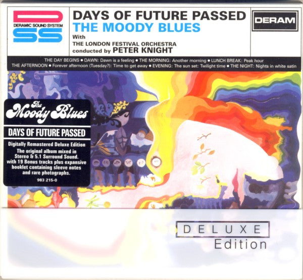 The Moody Blues With The London Festival Orchestra Conducted By Peter Knight (5) : Days Of Future Passed (SACD, Hybrid, Multichannel, Album, RM + CD, Comp +)