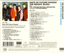 Load image into Gallery viewer, The Moody Blues With The London Festival Orchestra Conducted By Peter Knight (5) : Days Of Future Passed (SACD, Hybrid, Multichannel, Album, RM + CD, Comp +)

