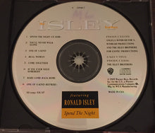 Load image into Gallery viewer, The Isley Brothers Featuring Ronald Isley : Spend The Night (CD, Album)
