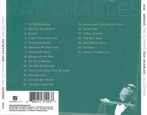 Ray Charles : Genius (The Ultimate Ray Charles Collection) (CD, Comp, RM)