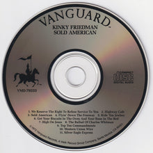 Load image into Gallery viewer, Kinky Friedman : Sold American (CD, Album, RE, Den)

