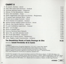 Load image into Gallery viewer, Coro De Monjes Del Monasterio De Santo Domingo De Silos : Chant II (CD, Album, Club, RM)
