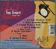 Load image into Gallery viewer, Tony Bennett : The Classic Tony Bennett Volume One (Isn't It Romantic?) (CD, Comp)
