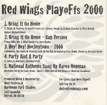 Load image into Gallery viewer, Various : Bring It On Home! - Detroit Red Wings 2000 Playoffs (CD, EP, Promo)
