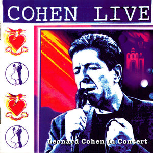 Leonard Cohen : Cohen Live (CD, Album)