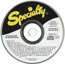 Load image into Gallery viewer, Little Richard : Little Richard: The Georgia Peach (CD, Comp, Club, RM)
