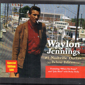 Waylon Jennings : #1 Nashville Outlaw (CD, Comp, Dlx)