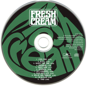 Cream (2) : Fresh Cream (CD, Album, RE, RM, PMD)