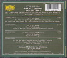Load image into Gallery viewer, Joseph Haydn, London Philharmonic Orchestra, Eugen Jochum : The 12 "London" Symphonies (4xCD, RE, RM + Box, Comp)
