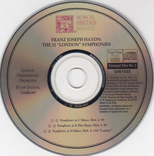 Load image into Gallery viewer, Joseph Haydn, London Philharmonic Orchestra, Eugen Jochum : The 12 "London" Symphonies (4xCD, RE, RM + Box, Comp)
