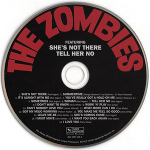 The Zombies : The Zombies (CD, Album, Mono, RE, RM)