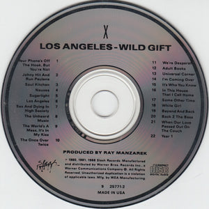 X (5) : Los Angeles / Wild Gift (CD, Comp)