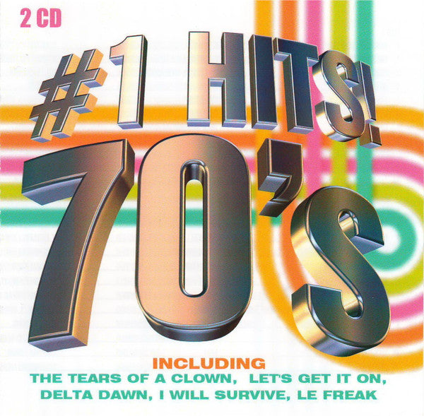 Various : #1 Hits! 70's (2xCD, Comp)