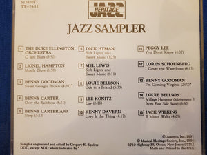 Various : Jazz Sampler (CD-ROM, Comp)