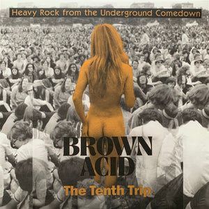 Various : Brown Acid: The Tenth Trip (Heavy Rock From The Underground Comedown (LP, Comp)