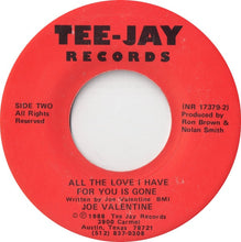 Load image into Gallery viewer, Joe Valentine : One Night Stand (7", Single)
