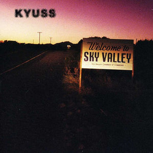 the album cover for Kyuss - Sky Valley
