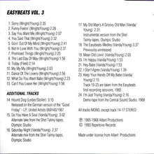 Load image into Gallery viewer, The Easybeats : Volume 3 (CD, Album, Mono, RE)
