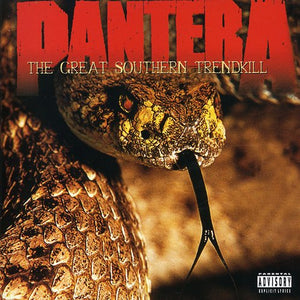 the album cover for Pantera - Great Southern Trendkill