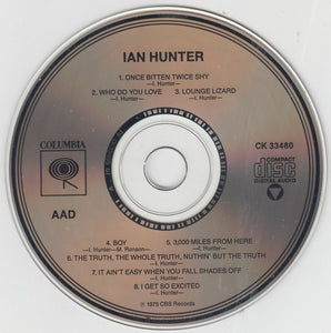 Ian Hunter : Ian Hunter (CD, Album, RE)