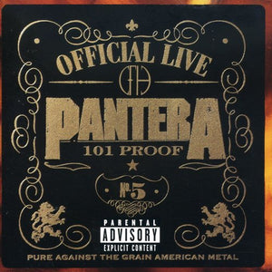 the album cover for Pantera - Official Live