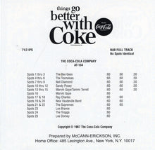Load image into Gallery viewer, Various : Things Go Better With Coke: Sixties Coca-Cola Commercials 1965-'69 (CD, Comp, Unofficial)
