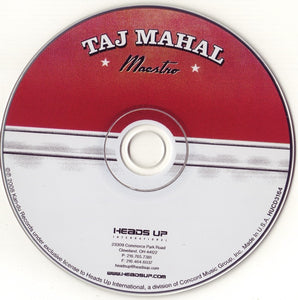 Taj Mahal : Maestro (CD, Album)