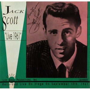 Jack Scott : "Live" 1961 (CD, Album)