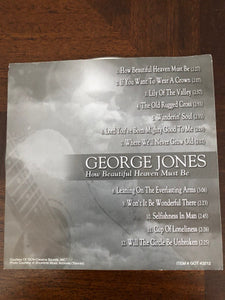 George Jones (2) : How Beautiful Heaven Must Be (CD, Comp)