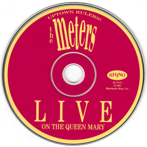 The Meters : Uptown Rulers! (Live On The Queen Mary) (CD, Album)