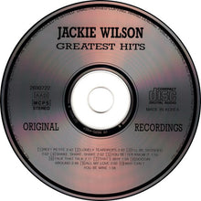 Load image into Gallery viewer, Jackie Wilson : Greatest Hits (CD, Comp, RE)
