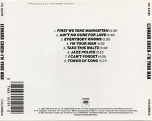 Load image into Gallery viewer, Leonard Cohen : I'm Your Man (CD, Album)
