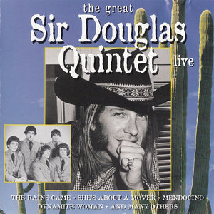 Sir Douglas Quintet / Freddy Fender (2) : The Great Sir Douglas Quintet Live (CD, Comp)