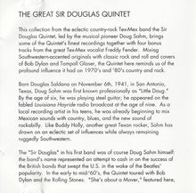 Load image into Gallery viewer, Sir Douglas Quintet / Freddy Fender (2) : The Great Sir Douglas Quintet Live (CD, Comp)
