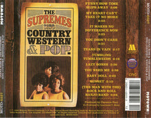 Load image into Gallery viewer, The Supremes : Sing Country, Western &amp; Pop (CD, Album, Club, CRC)
