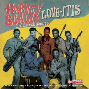 the album cover for Harvey Scales & the Seven Sounds/Harvey Scales - Love-Itis
