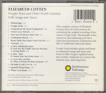 Load image into Gallery viewer, Elizabeth Cotten : Freight Train And Other North Carolina Folk Songs And Tunes (CD, Album, RE)
