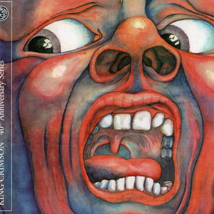 the album cover for King Crimson - In The Court Of The Crimson King [CD and DVD-A] [Bonus Tracks] [Digipak]